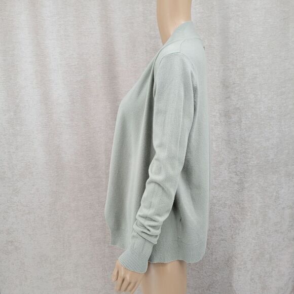 Vila Milano Light Sage Open Style Cardigan Women's Small - Picture 8 of 12